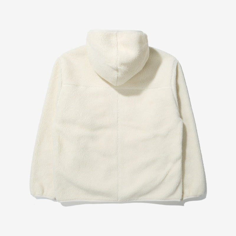 FILA x BTS - Create Your Winter - Popcorn Boa Hooded Jacket