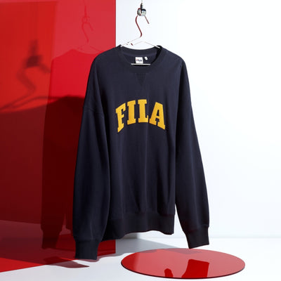 FILA x BTS - Go Beyond Collection - Newtro Varsity Sweater