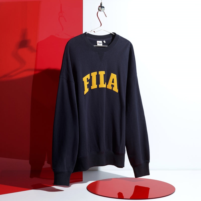 FILA x BTS - Go Beyond Collection - Newtro Varsity Sweater