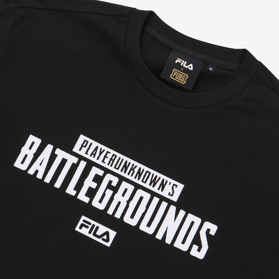 Fila x PUBG - T-shirt - Printed Gameplay - Black - T-Shirt - Harumio
