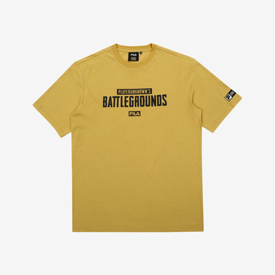 Fila x PUBG - T-shirt - Printed Gameplay - Tan - T-Shirt - Harumio