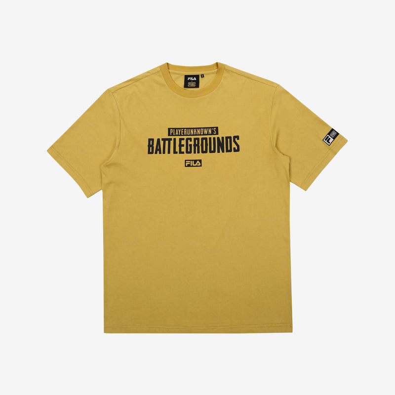 Fila x PUBG - T-shirt - Printed Gameplay - Tan - T-Shirt - Harumio