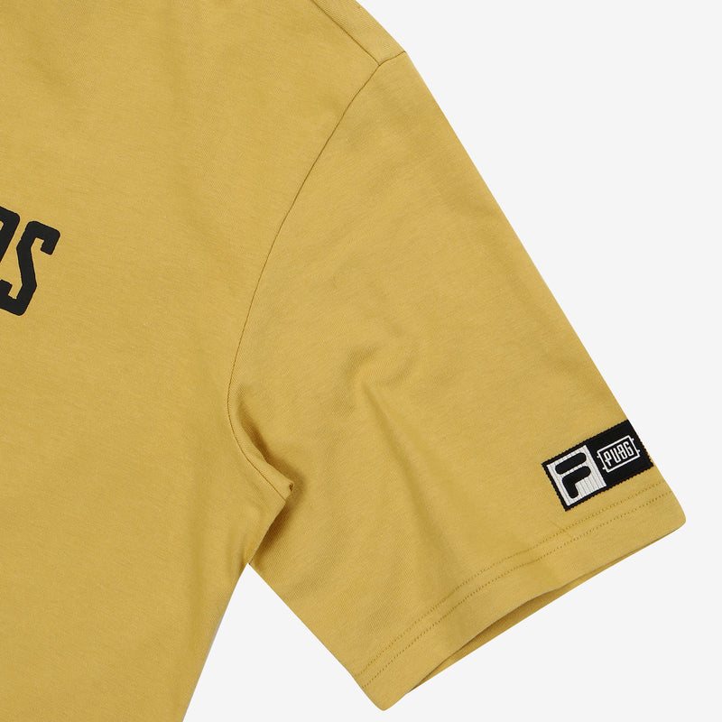 Fila x PUBG - T-shirt - Printed Gameplay - Tan - T-Shirt - Harumio
