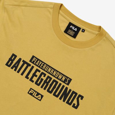Fila x PUBG - T-shirt - Printed Gameplay - Tan - T-Shirt - Harumio