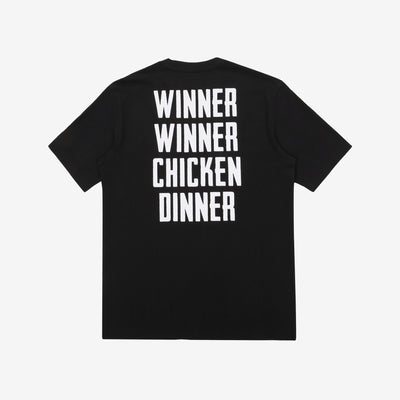 Fila x PUBG - T-shirt - Winner Winner Chicken Dinner - Black - T-Shirt - Harumio