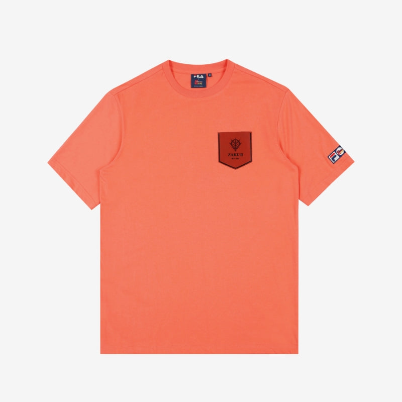 FILA x Gundam - Zeon PVC Pocket T-shirt