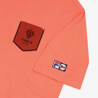 FILA x Gundam - Zeon PVC Pocket T-shirt