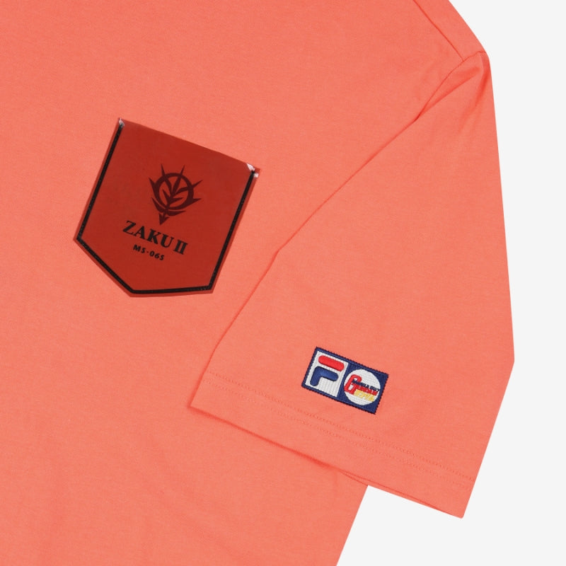 FILA x Gundam - Zeon PVC Pocket T-shirt