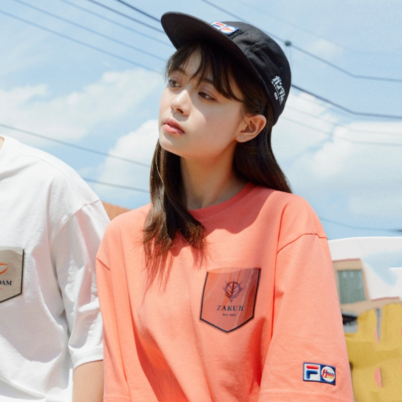 FILA x Gundam - Zeon PVC Pocket T-shirt