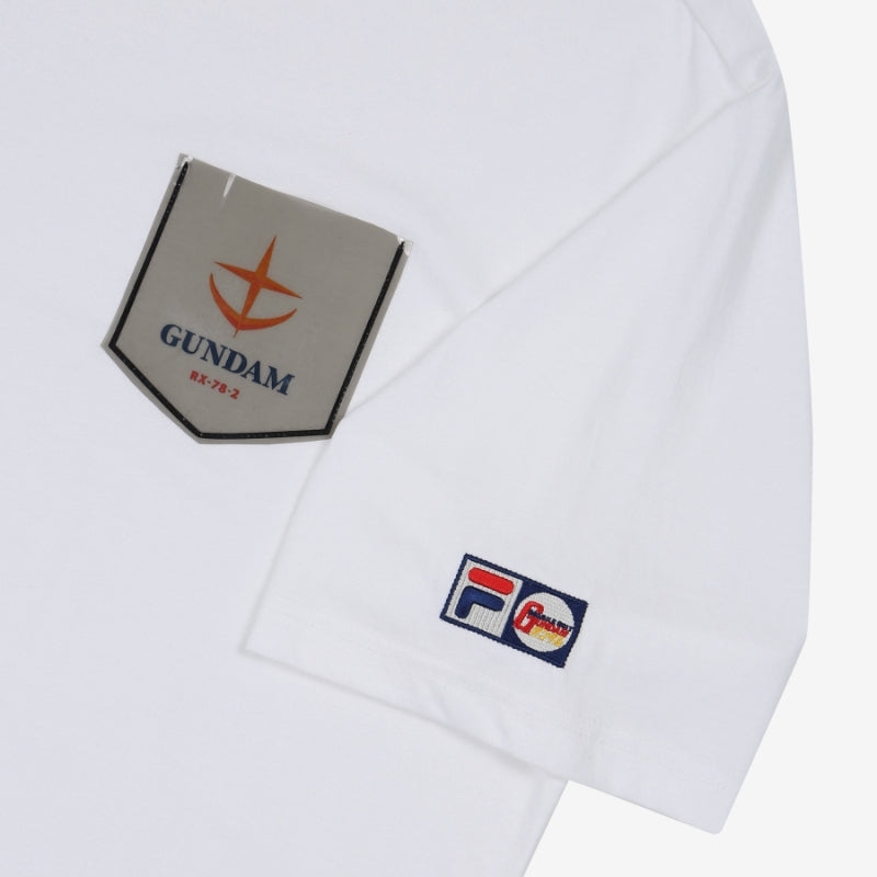 FILA x Gundam - Zeon PVC Pocket T-shirt