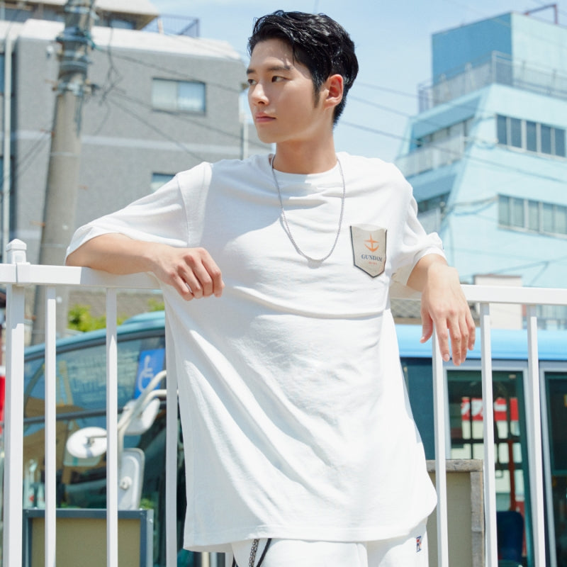 FILA x Gundam - Zeon PVC Pocket T-shirt
