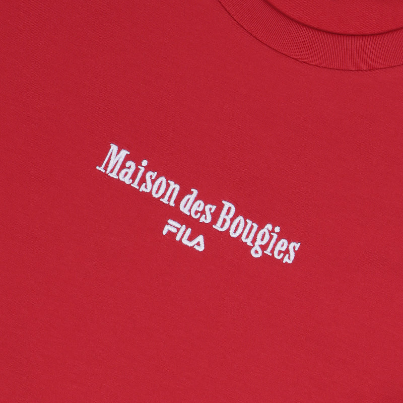 FILA x Maison des Bougies - Logo Short Sleeve T-Shirt