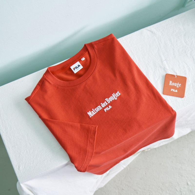 FILA x Maison des Bougies - Logo Short Sleeve T-Shirt