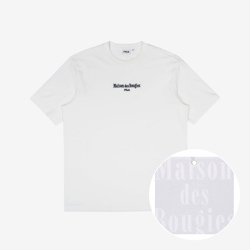 FILA x Maison des Bougies - Logo Short Sleeve T-Shirt