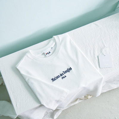 FILA x Maison des Bougies - Logo Short Sleeve T-Shirt