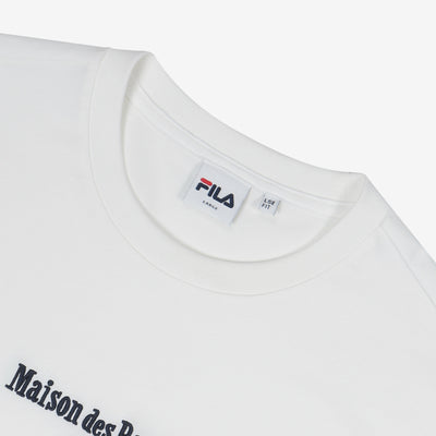 FILA x Maison des Bougies - Logo Short Sleeve T-Shirt