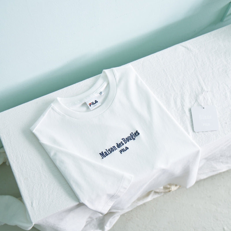 FILA x Maison des Bougies - Logo Short Sleeve T-Shirt