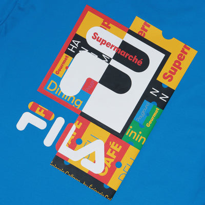 FILA x Supermarché - F Logo Short Sleeve T-Shirt