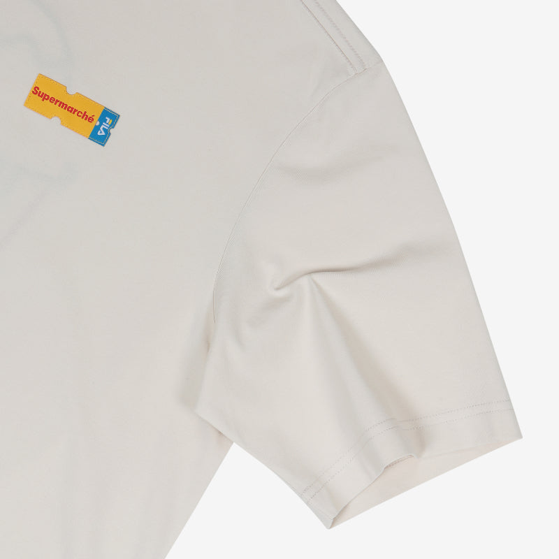 FILA x Supermarché - Vanilla Gelato Short Sleeve T-Shirt