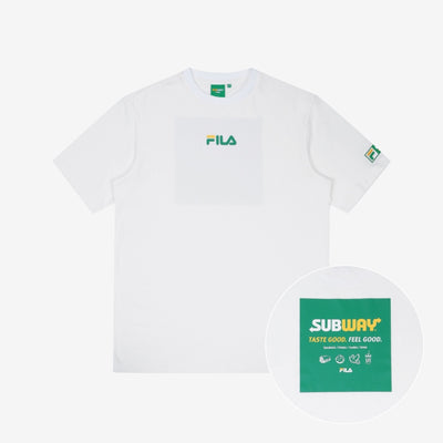 FILA x SUBWAY - Logo Graphic Short Sleeve T-Shirt