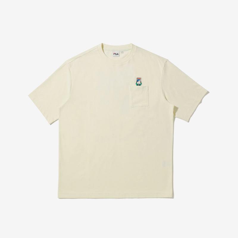 FILA x BTS - Project 7 - Back to Nature Earth Pocket T-shirt