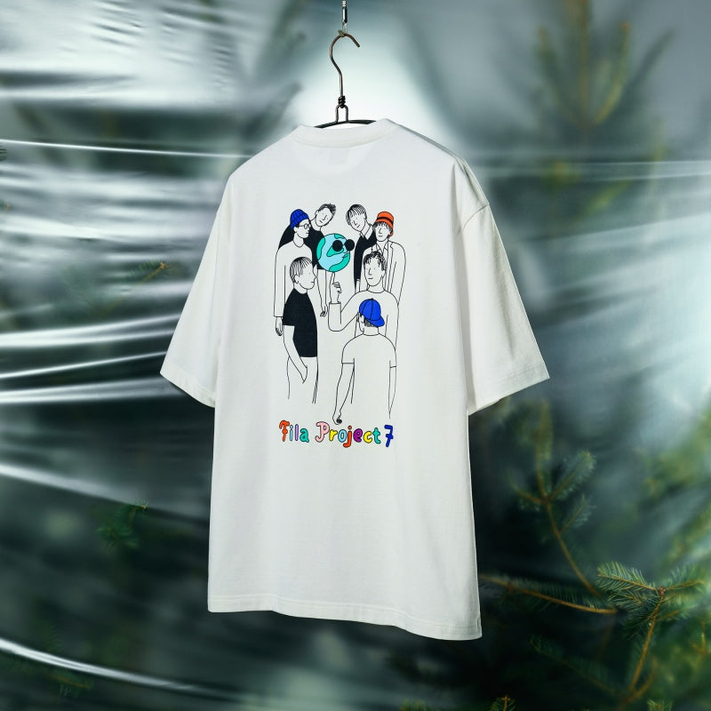 FILA x BTS - Project 7 - Back to Nature Earth Pocket T-shirt