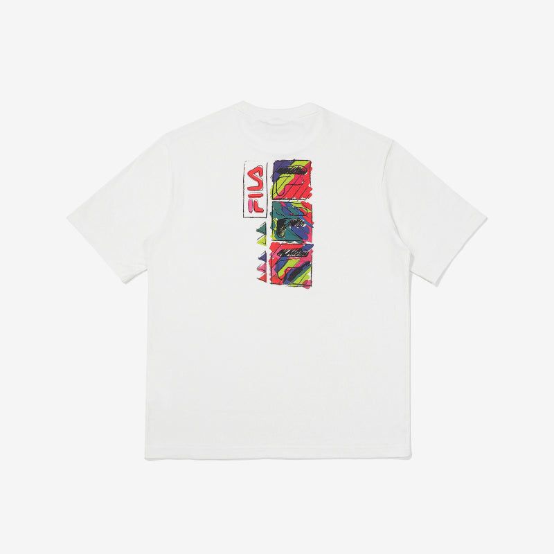 FILA - Summer Beachwear - Painted Graphic T-shirt