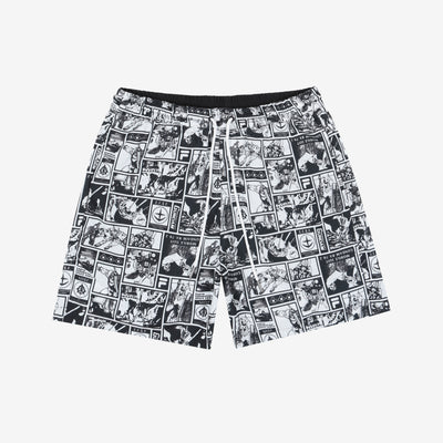 FILA x Gundam - Cartoon Woven Shorts