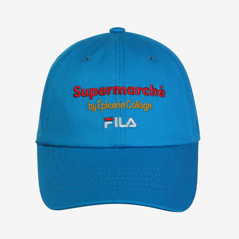 FILA x Supermarché - French Blue Ball Cap