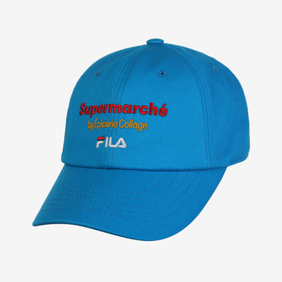 FILA x Supermarché - French Blue Ball Cap