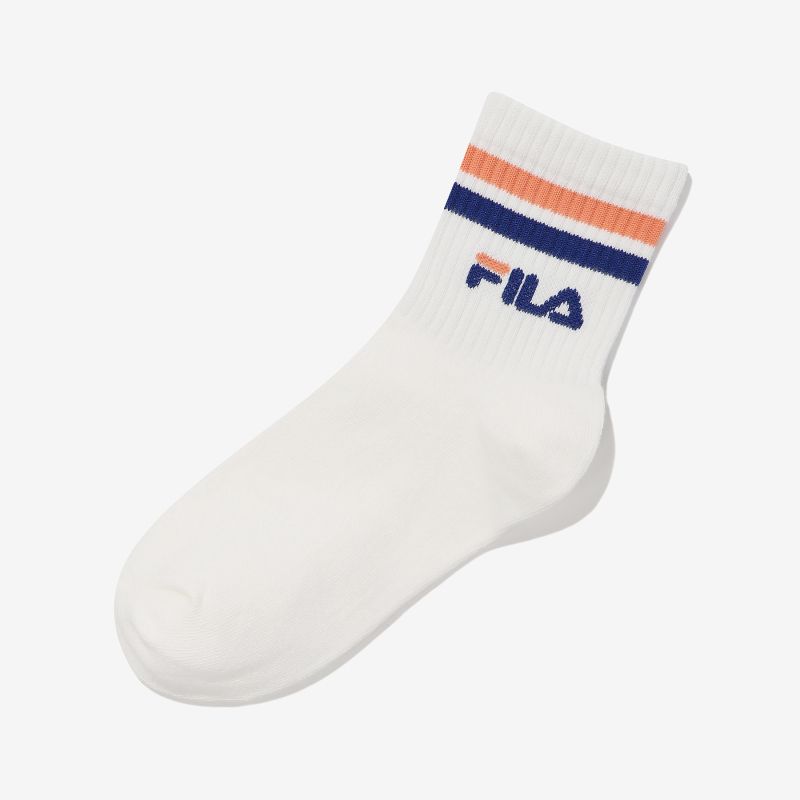 FILA - Linear Logo Mid-neck Socks