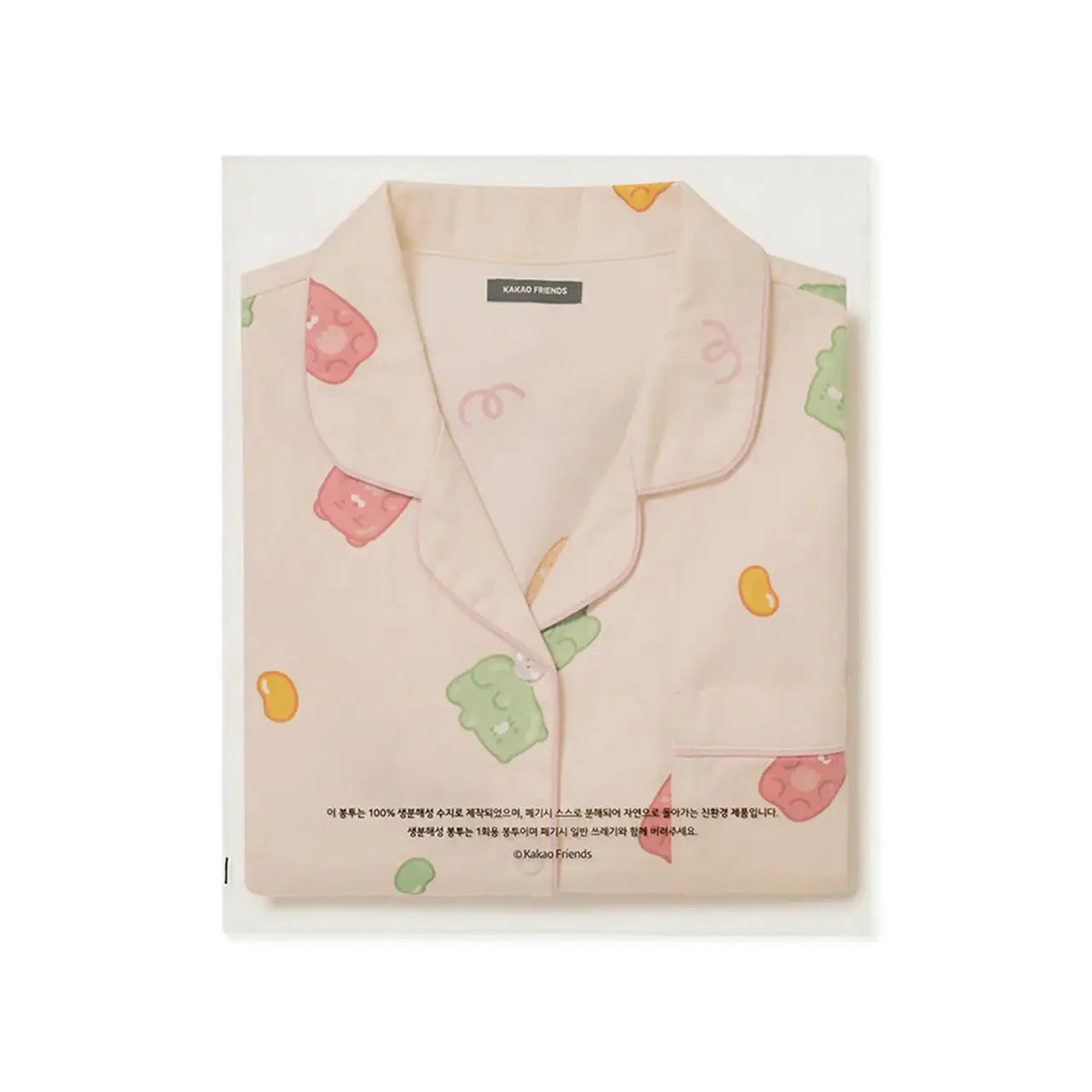 Kakao Friends - Ryan & Choonsik Jelly Pajamas Set - Kakao Friends - Clothing - Harumio