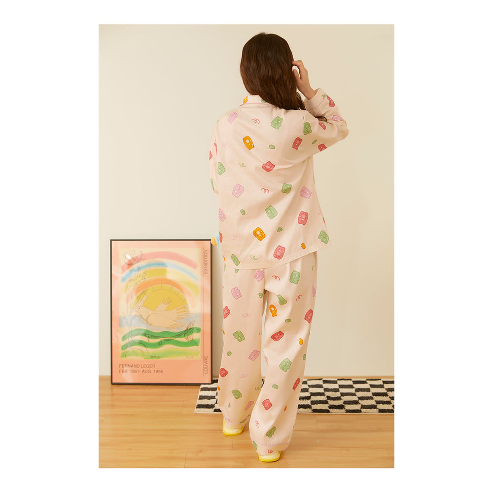 Kakao Friends - Ryan & Choonsik Jelly Pajamas Set