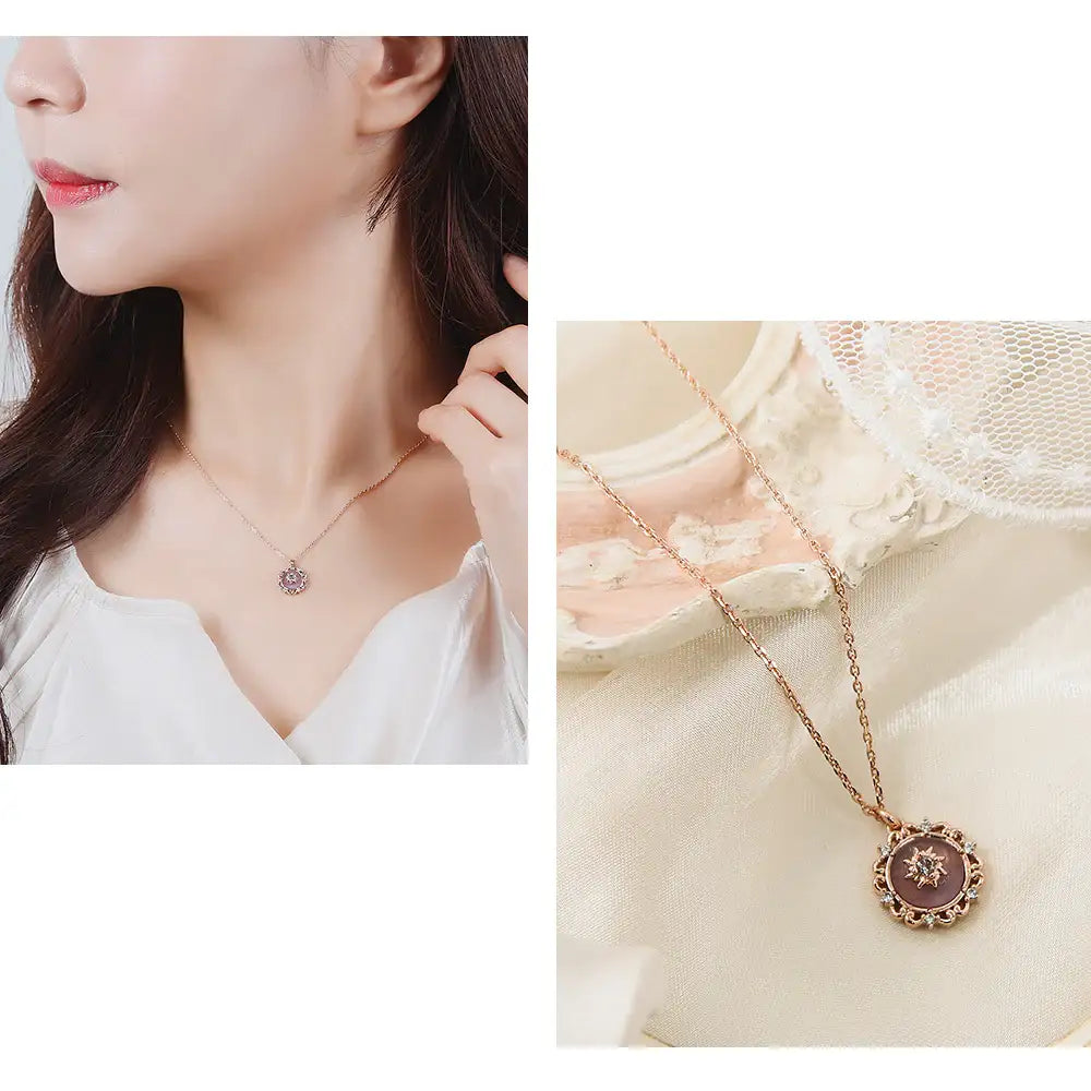 CLUE x My Greek Goddess - Silver Necklace - CLUE x My Greek Goddess - Jewelry - Harumio