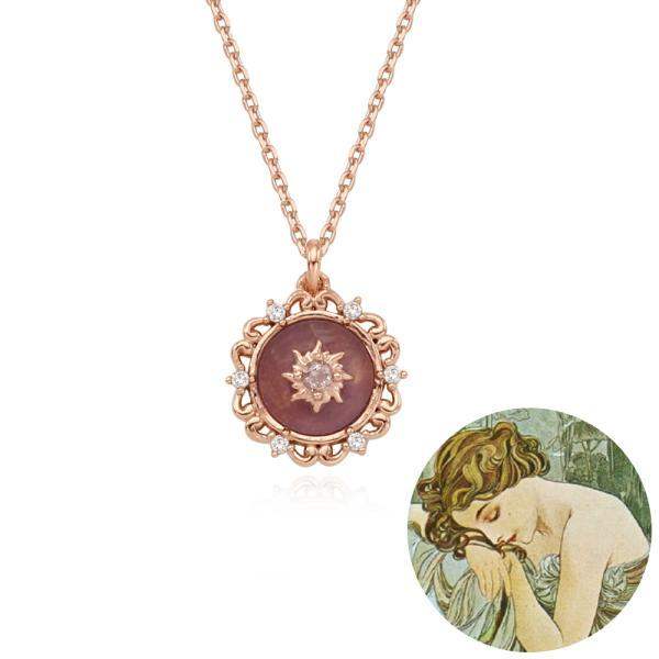 CLUE x My Greek Goddess - Silver Necklace - CLUE x My Greek Goddess - Jewelry - Harumio