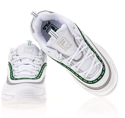 Fila Ray - Tapey Tape - White Green - Sneakers - Harumio