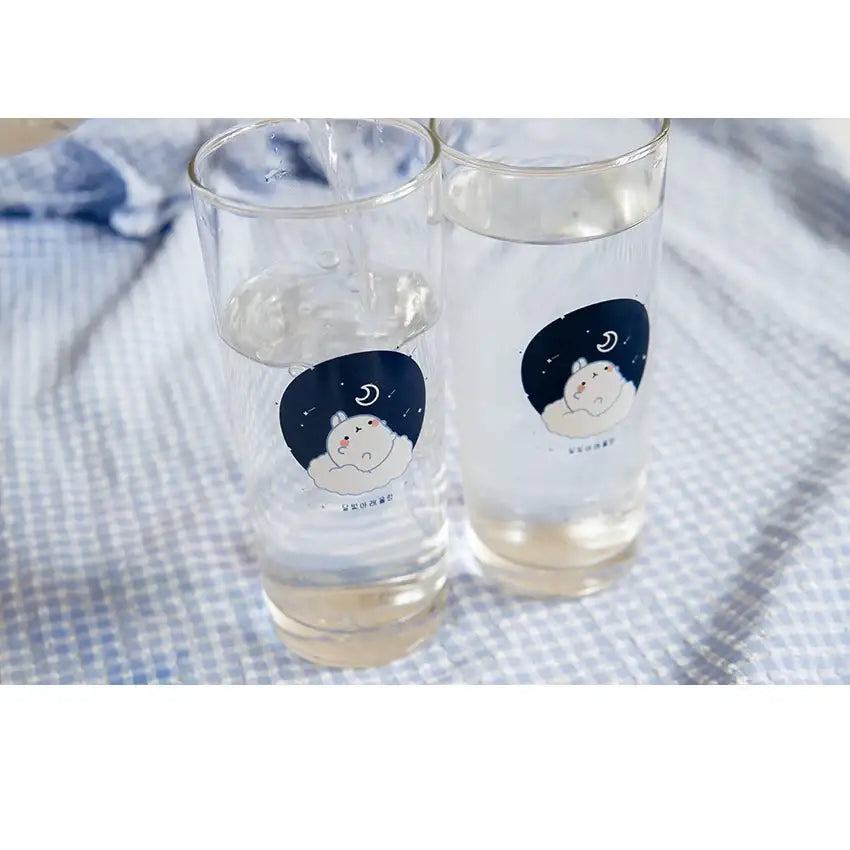 Molang - Official Merch - Moonlight Under the Moon - Glass - Molang - Accessories - Harumio