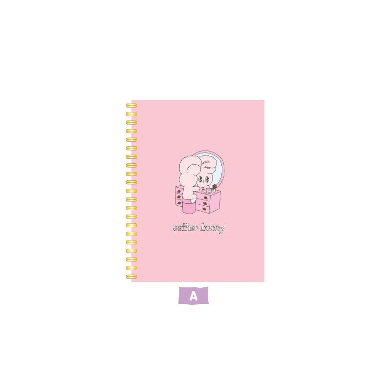 Esther Bunny - Ring Notebook with Grid