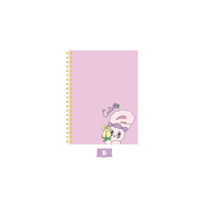Esther Bunny - Ring Notebook with Grid