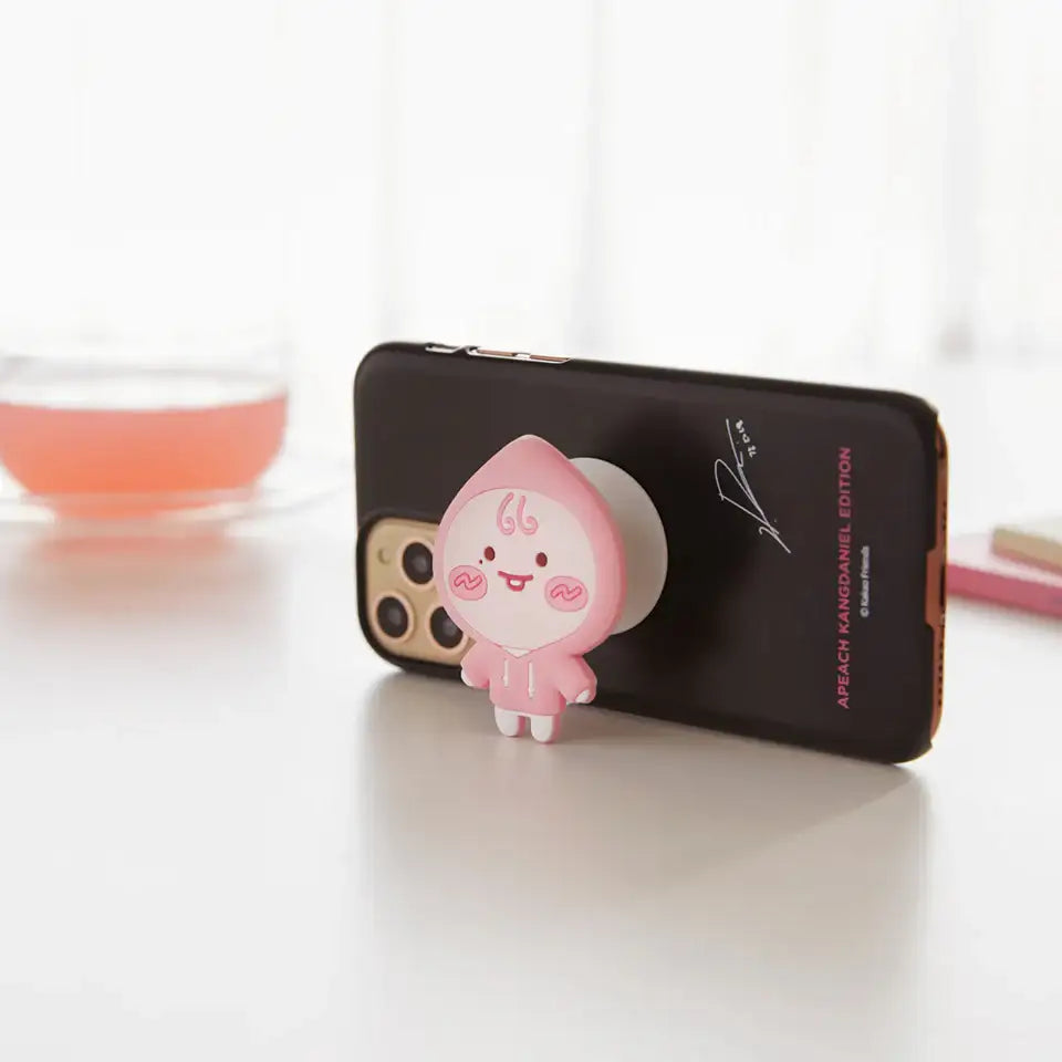 Apeach x KangDaniel - Apeach Soft Phone Case and Griptok Set - Apeach x KangDaniel - Accessories - Harumio