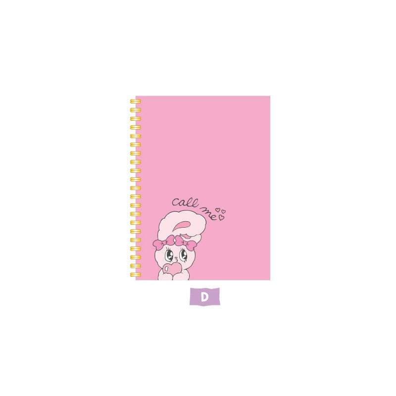 Esther Bunny - Ring Notebook with Grid