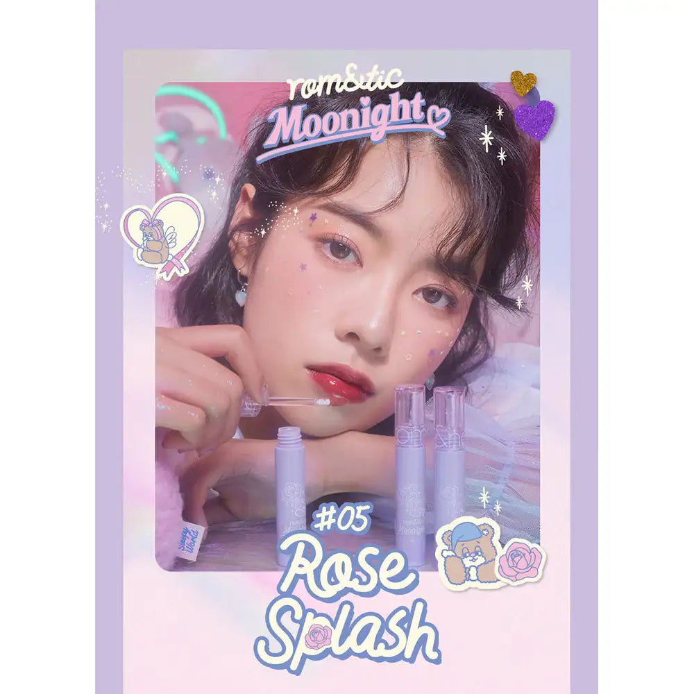 rom&nd x neonmoon - rom&tic Moonight Glasting Water Tint - rom&nd x neonmoon - Lip Makeup - Harumio