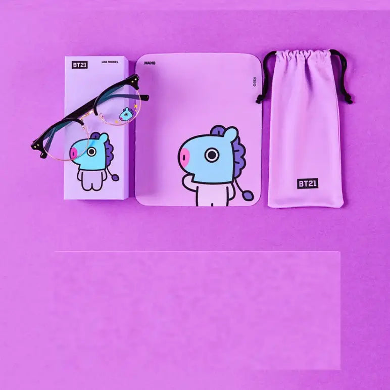 BT21 x LookOptical - Half Rim Frame Spectacles - BT21 x LookOptical - Accessories - Harumio