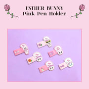 Esther Bunny - Pink Pen Holder Set - Esther Bunny - Accessories - Harumio