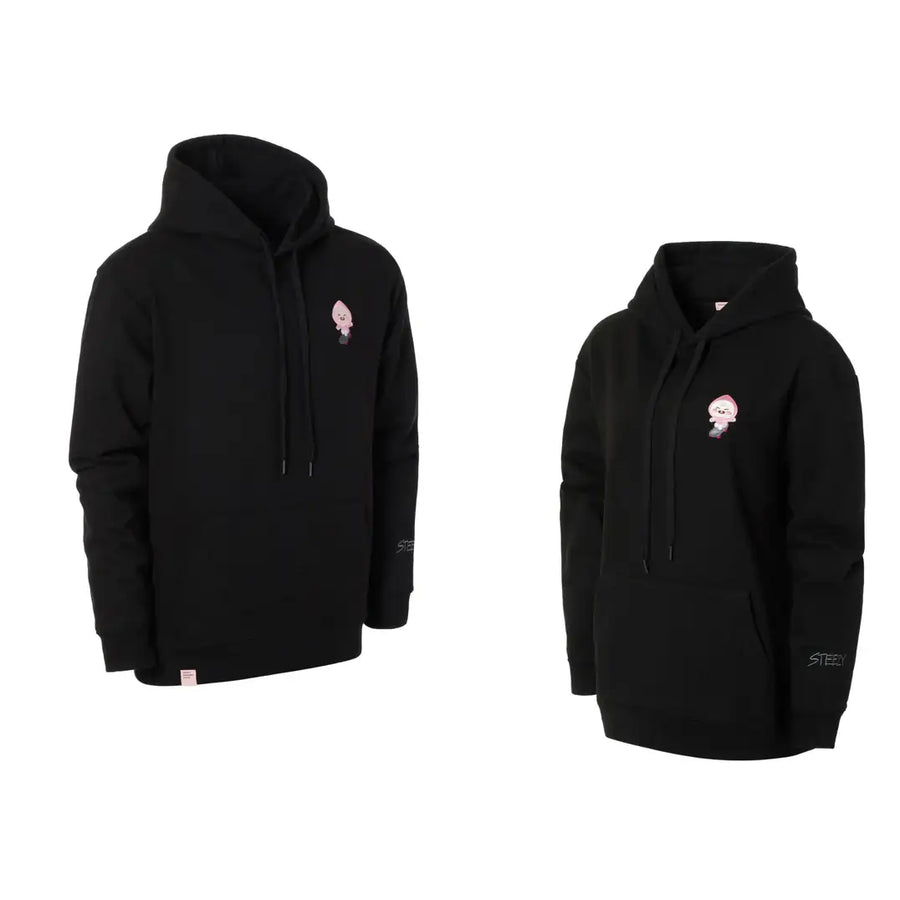 Apeach x KangDaniel - Apeach Black Hoodie - Apeach x KangDaniel - Clothing - Harumio