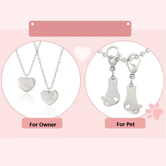 OST - My Little Friends - Getting Closer Couple Necklace Set - My Little Friends - Jewelry - Harumio