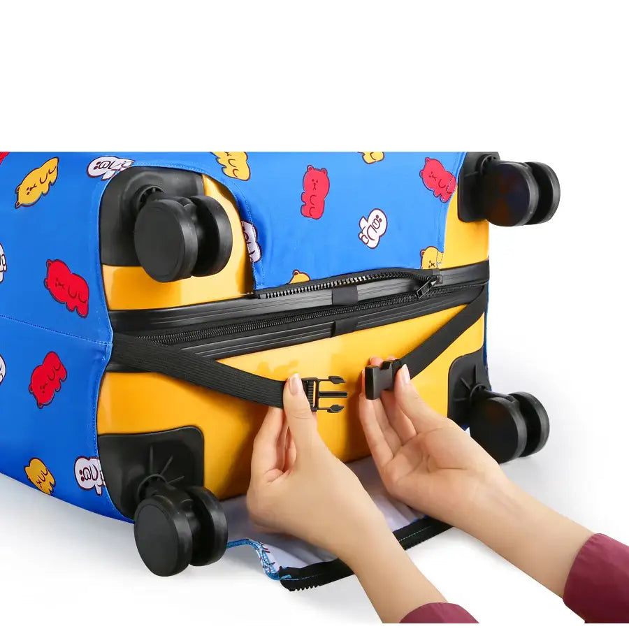 LINE FRIENDS - Official Merch - 28" Luggage Cover - Line Friends - Luggage Cover - Harumio