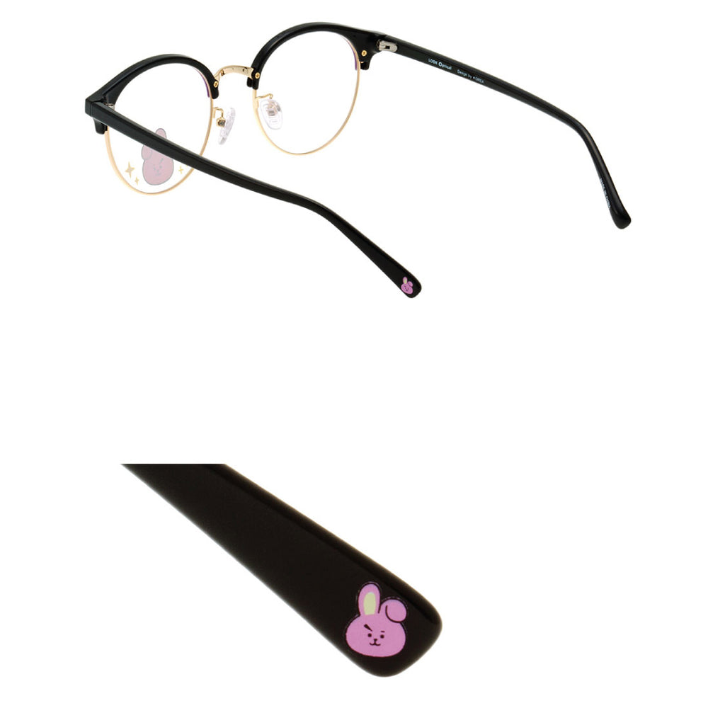 BT21 x LookOptical - Half Rim Frame Spectacles