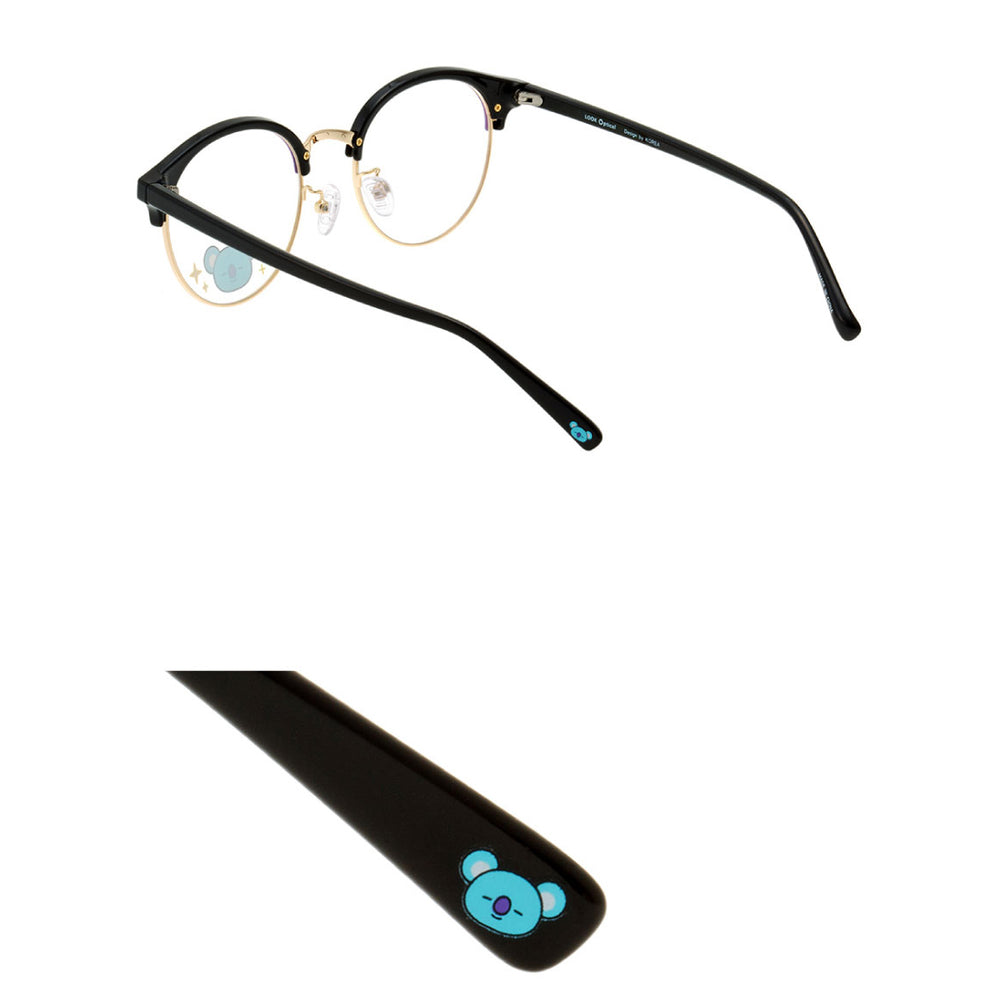 BT21 x LookOptical - Half Rim Frame Spectacles