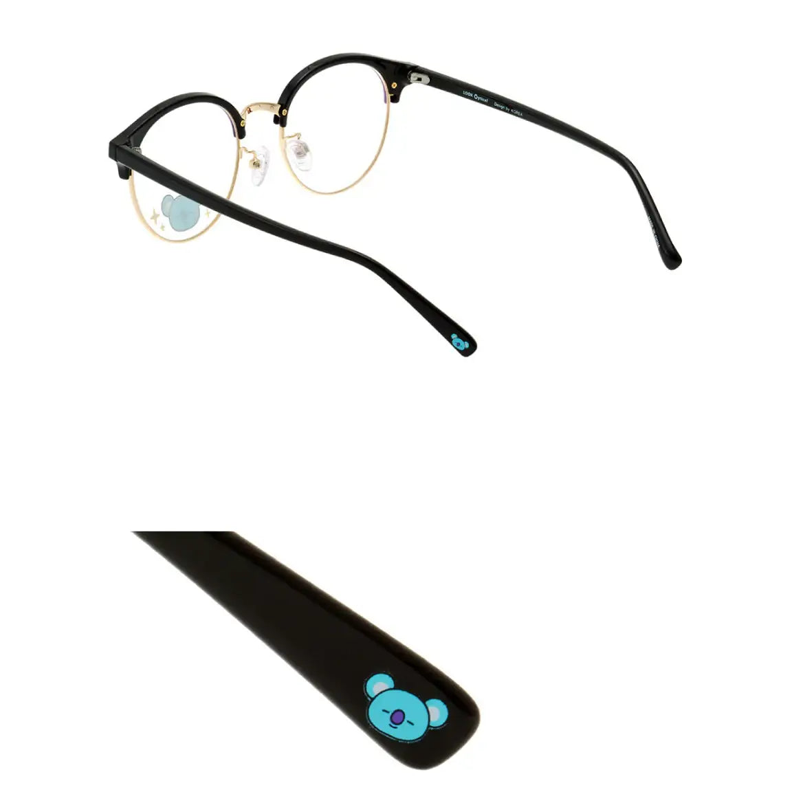 BT21 x LookOptical - Half Rim Frame Spectacles - BT21 x LookOptical - Accessories - Harumio